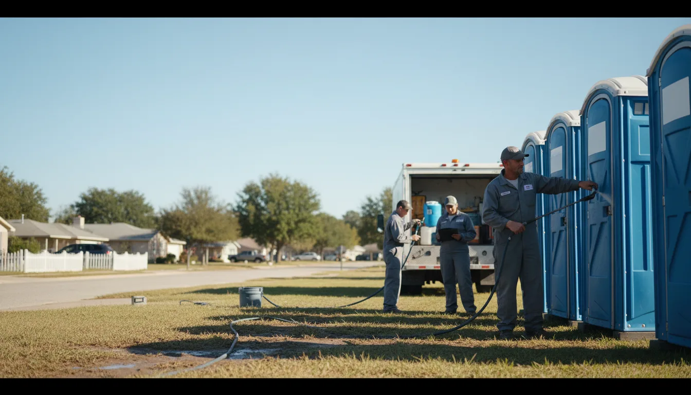 Long-Term Portable Toilet Rental in Emory, TX near me